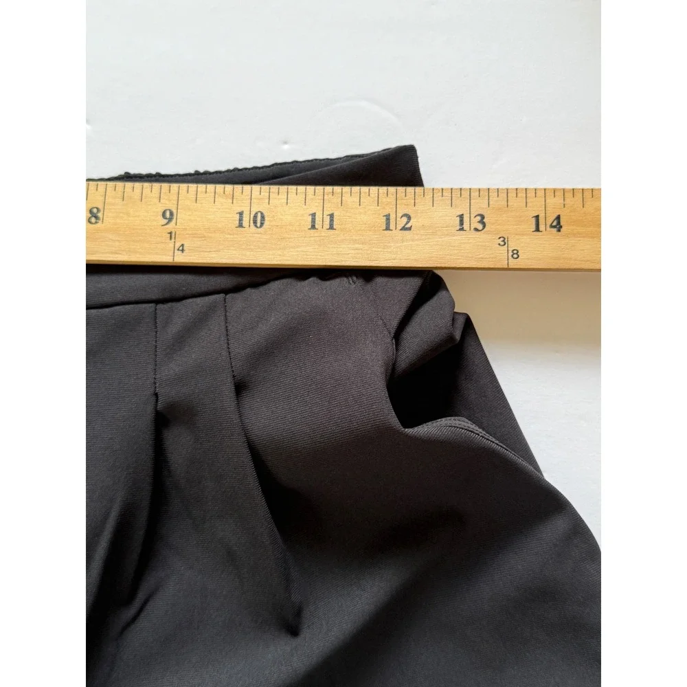 Lululemon Womens Essential Pleated Tapered Trousers Size 4 High Rise Athleisure